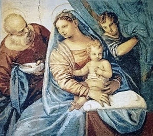 Madonna della Pappa (sacra famiglia)-Veronese